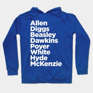 Allen Diggs Beasley Dawkins Poyer Hyde Buffalo Football Hoodie